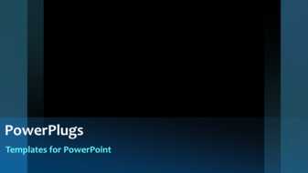 PowerPoint Template - An abstract background